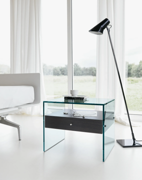SECRET - Glass bedside table by Tonelli Design - view 3